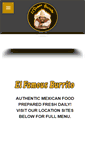 Mobile Screenshot of elfamousburrito.net